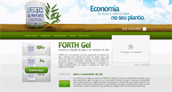 Desktop Screenshot of gelparaplantio.com.br